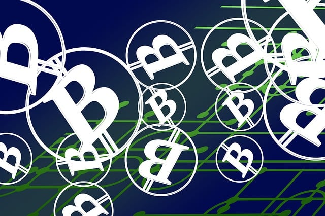 Free bitcoin blockchain data illustration