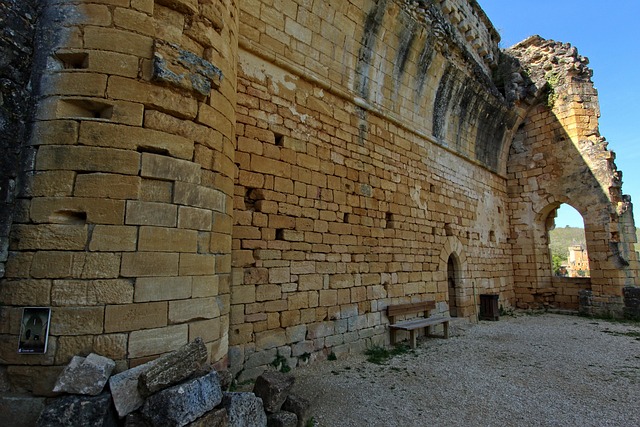 Free Ruin Castle Of Commarque photo and picture