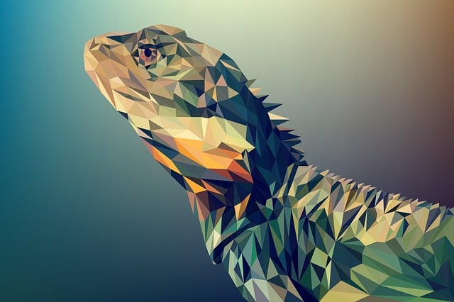 Free small poly animal vector illustration