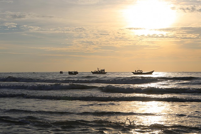Free Ocean Sunset photo and picture