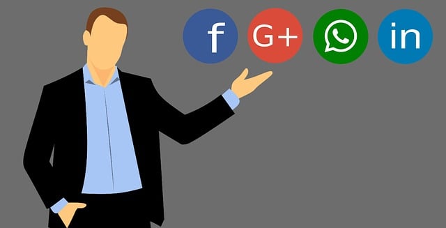 Free social media social media marketing facebook illustration