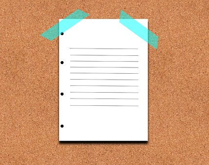 Büro, Blatt, Hinweis, Anmerkung, Tabloid