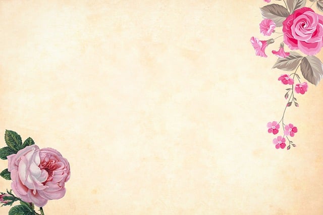 Free flower background watercolor illustration
