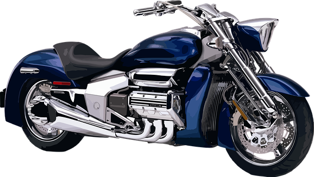 Free motorbike engine motor vector