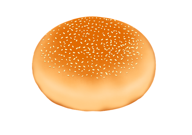 Free bread bakery sesame illustration
