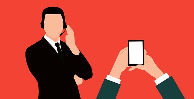 Free network operator service provider smartphone illustration