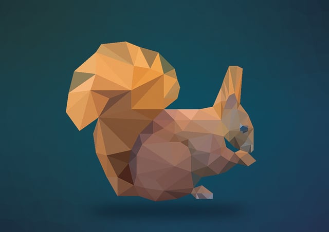 Free shape art background illustration