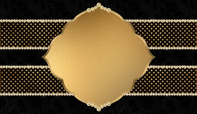 Free background image gold diamonds illustration