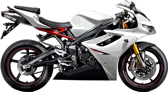 Free motorbike engine motor vector