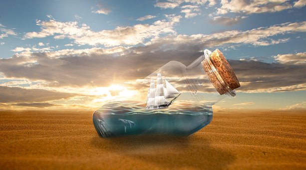 Free Sea Sunset photo and picture
