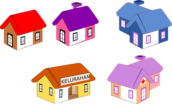 Ikon, Hus, Husikon, Bygning, Ejendom
