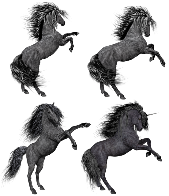 Ponni, Hest, Enhjørning, Hoppe, Hingst