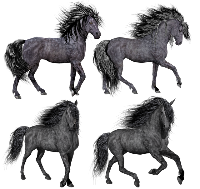 Free horse pony mare illustration