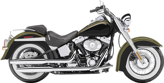 Free Motorbike Engine vector and picture