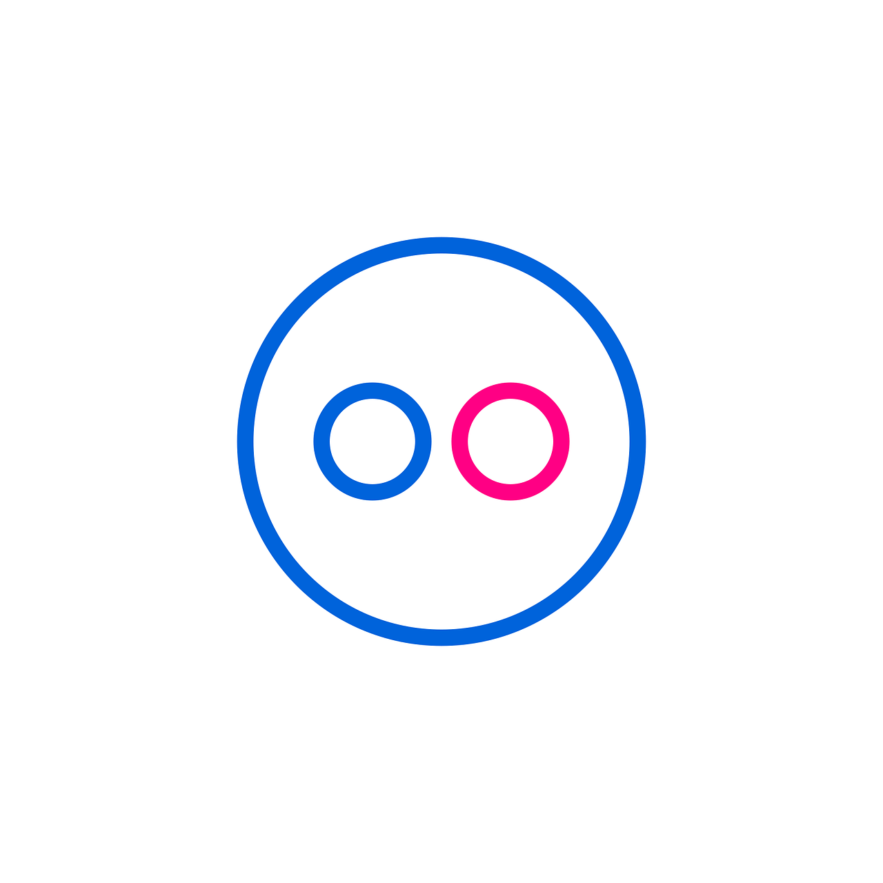 Flickr Pictogram Png Flickr Logo Blog Revolving Door Blue Text 