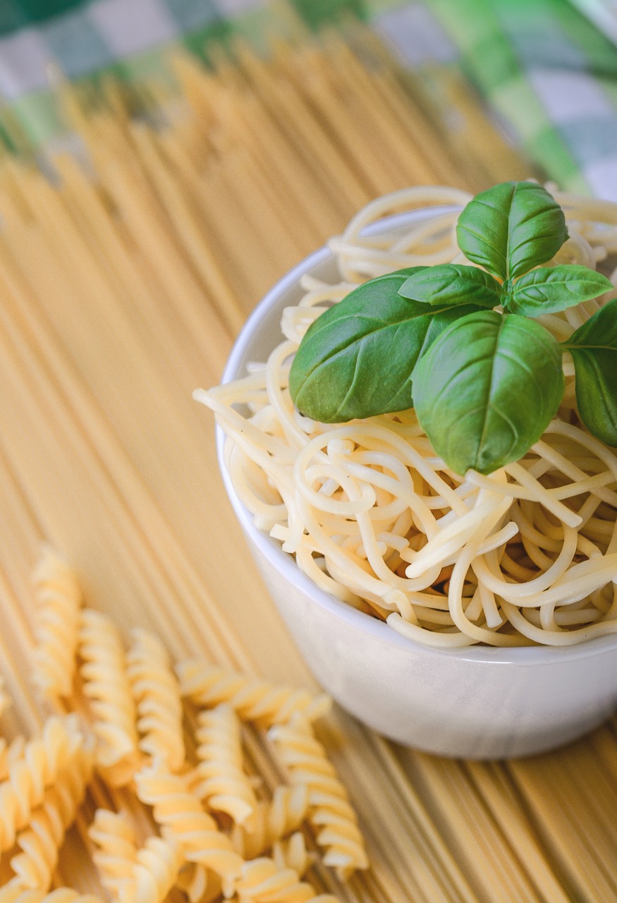 Pasta Spaghetti Basil Free photo on Pixabay Pixabay