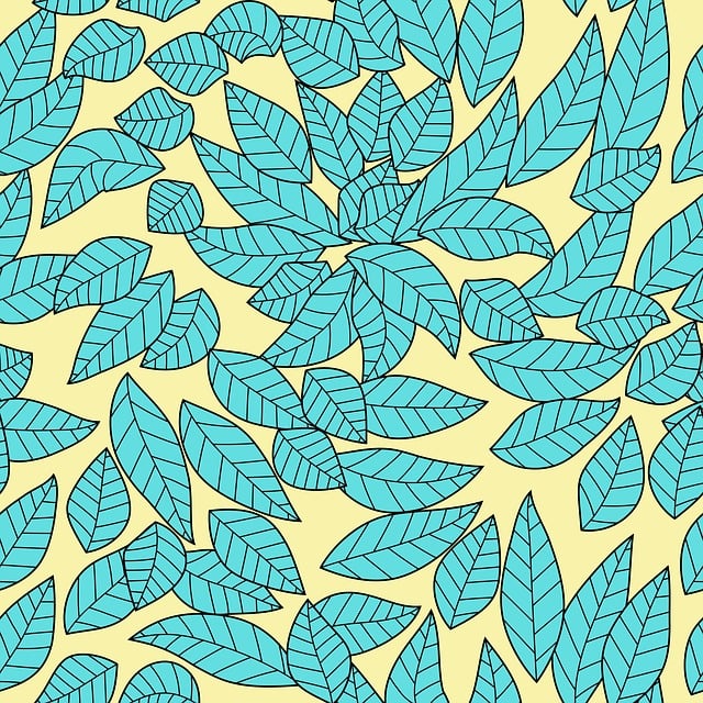 Free sheets dry leaves print illustration