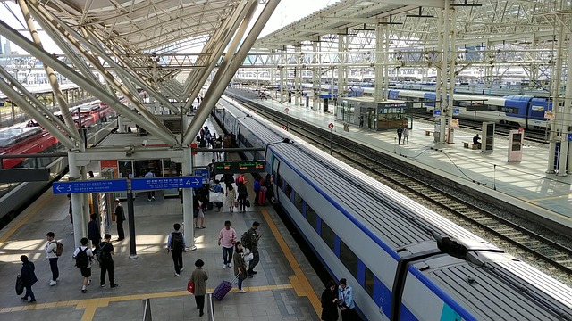 Free Train Station Ktx photo and picture