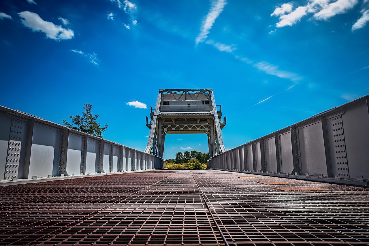 Pegasus Bridge - free online jigsaw puzzle photo