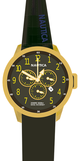 Free time wristwatch gift of jewelry illustration