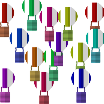 Free Balloons Colorful Balloons illustration and picture