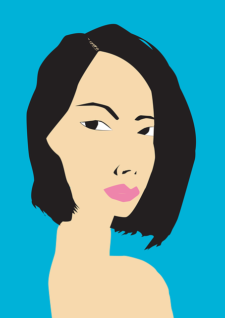 Free girl illustrate portriat illustration