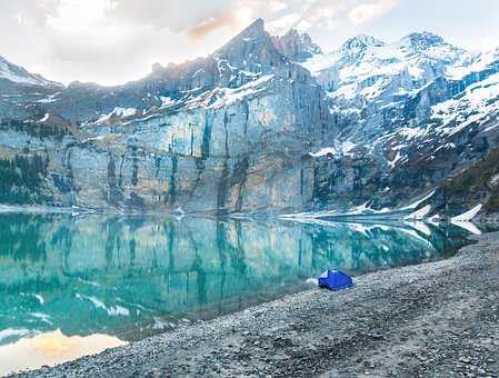 Free Mountain Lake Time photo and picture