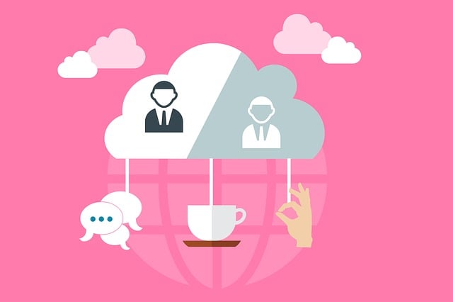 Free social media persona social illustration