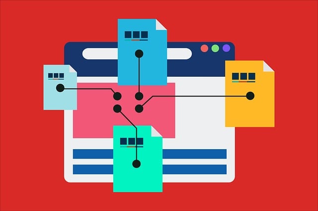 Free website sitemap plan illustration