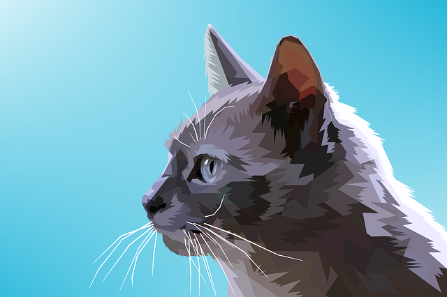 Free animal decoration cat illustration