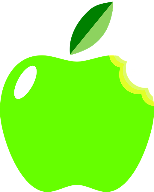 Apfel, Grün, Obst, Lebensmittel, Essen