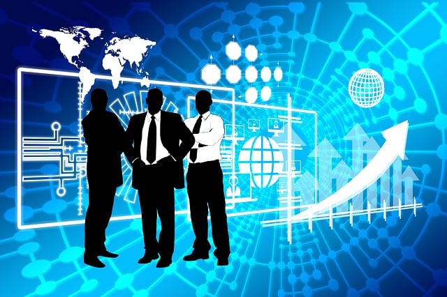 Free people businessman businesswoman illustration