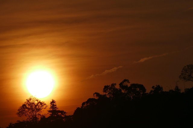 Free Sunset Afterglow photo and picture
