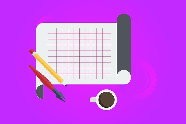 Free work flow pattern business illustration