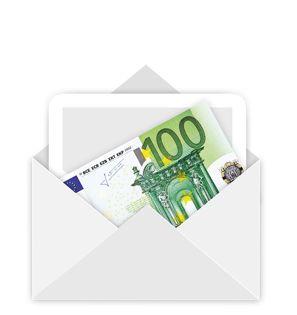 Free envelope money euro illustration