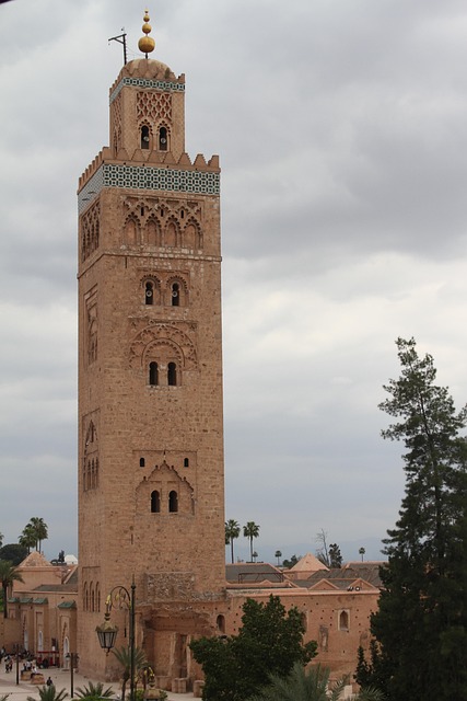 Moschee, Marrakesch, Marokko, Natur
