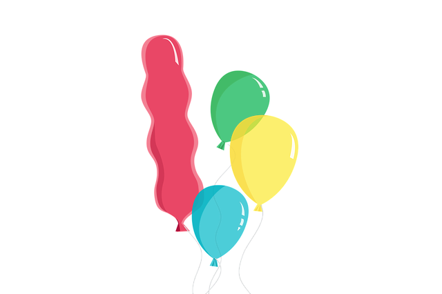 Free celebration party happy illustration