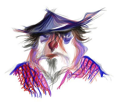 Free Caricature Drawing illustration and picture