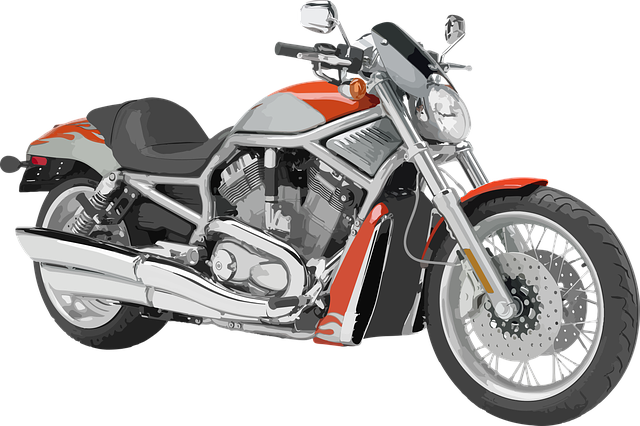 Free motorbike engine motor vector