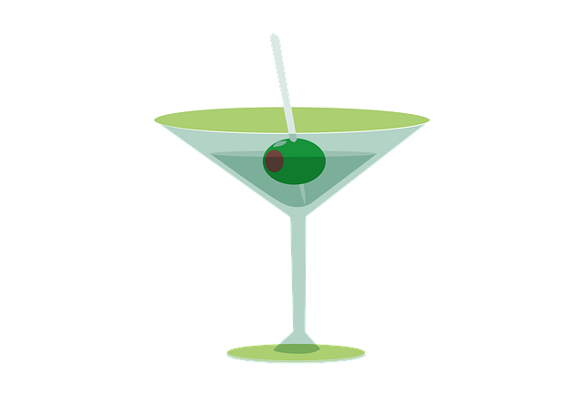 Free cocktails martini alcohol illustration