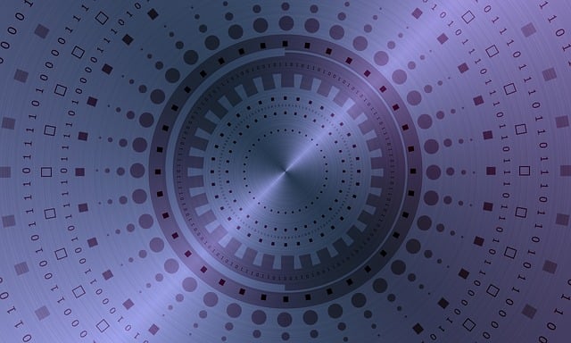 Free network internet technology illustration