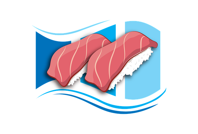 Free sushi wok clipart illustration