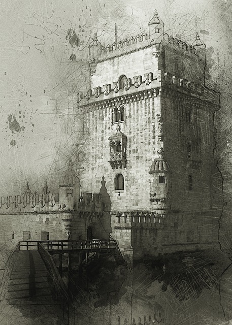 Belem, Toren, Lissabon, Portugal