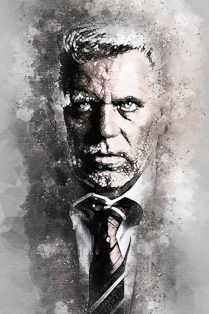 Free Man Painting illustration and picture