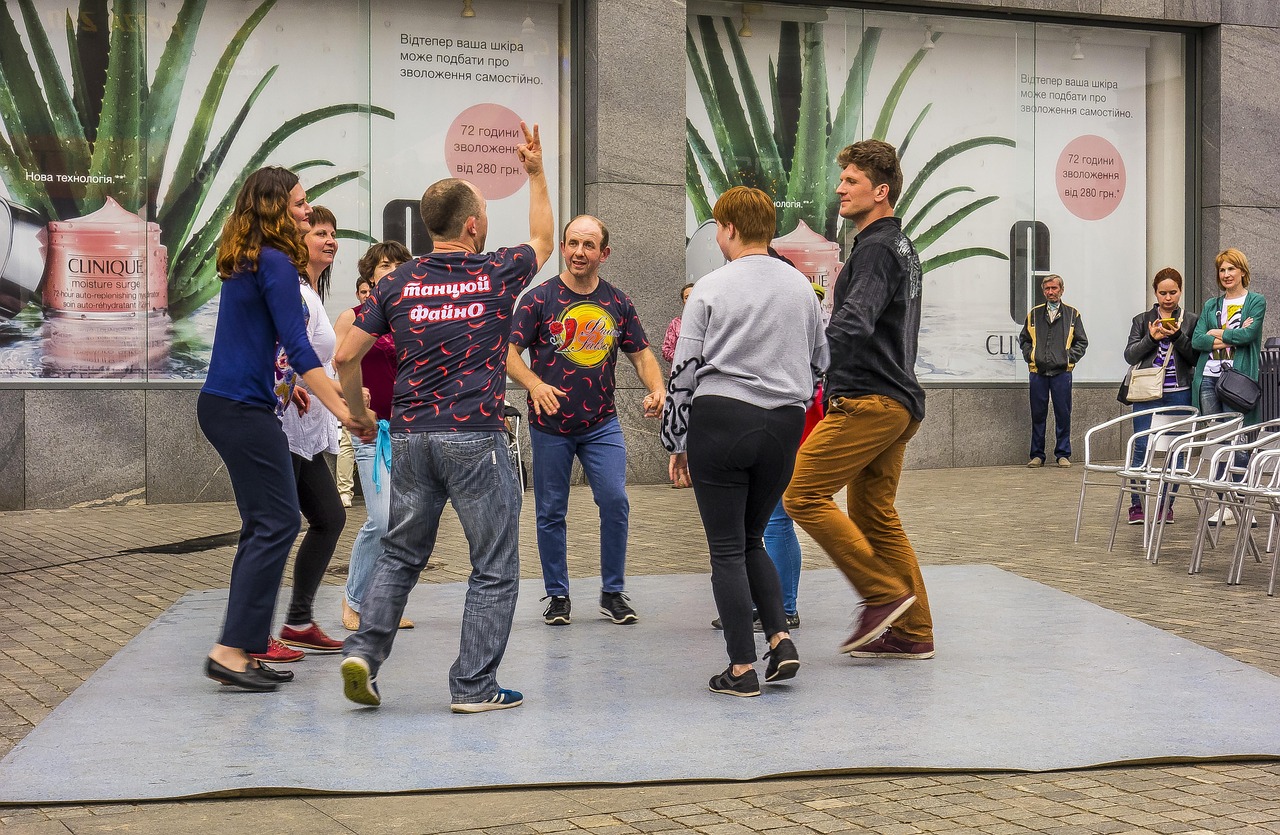 Free Dancing People photo and picture