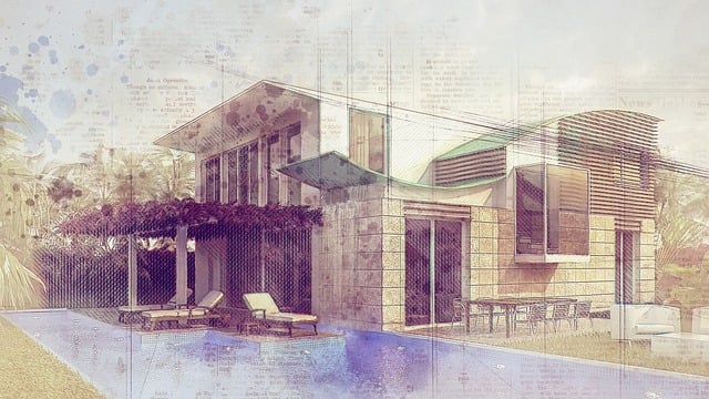 Free architecture drawing crown render illustration