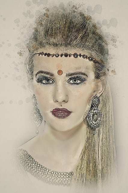 Download free HD stock image of Bindi Asian Free bindi asian jewellery illustration