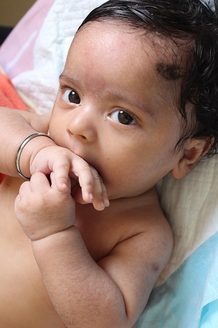 Baby, Augen, Neugeborenes, Kind