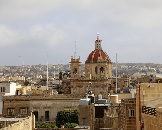 Tagterrasse, Kirke, Malta, Gozo