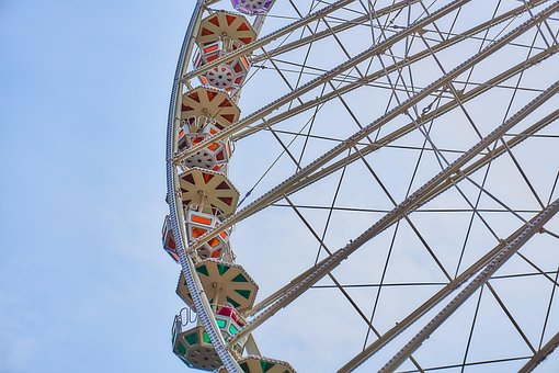 Volksfest, Riesenrad, Jahrmarkt, Kirmes